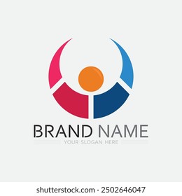 Icono de negocios y diseño de logotipo Vector gráfico 