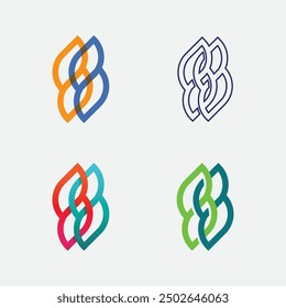Business icon and logo design vector graphic 