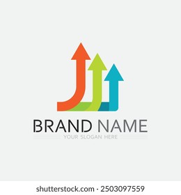 Business icon and logo design vector graphic 