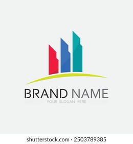 Business icon and logo design vector graphic 