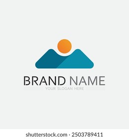 Business icon and logo design vector graphic 