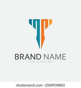 Icono de negocios y diseño de logotipo Vector gráfico 
