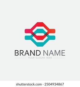 Business icon and logo design vector graphic 