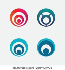 Business icon and logo design vector graphic 