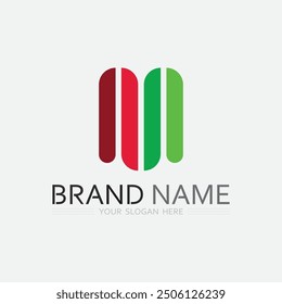 Business icon and logo design vector graphic 