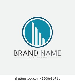 Business icon and logo design vector graphic illustration