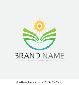 Icono de negocios y Vector de diseño de logotipo ilustración gráfica