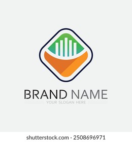 Unternehmenssymbol und Logo-Design, Vektorgrafik