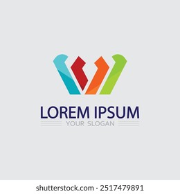 Business icon and logo design vector graphic 