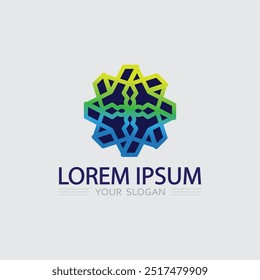 Business icon and logo design vector graphic 