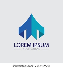 Icono de negocios y diseño de logotipo Vector gráfico 