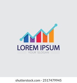 Icono de negocios y diseño de logotipo Vector gráfico 