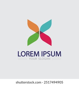Icono de negocios y diseño de logotipo Vector gráfico 