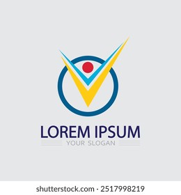 Business icon and logo design vector graphic 