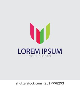 Icono de negocios y diseño de logotipo Vector gráfico 