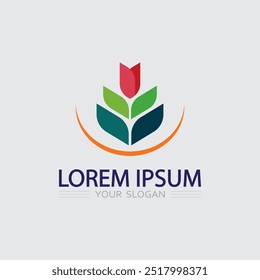 Business icon and logo design vector graphic 