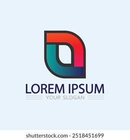 Business icon and logo design vector graphic 