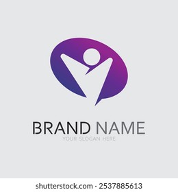 Business icon and logo design vector graphic 