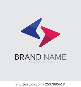Business icon and logo design vector graphic 