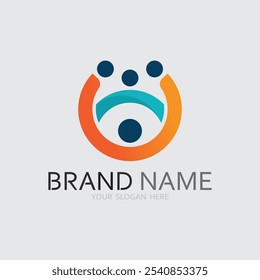 Icono de negocios y diseño de logotipo Vector gráfico 