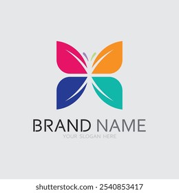 Business icon and logo design vector graphic 