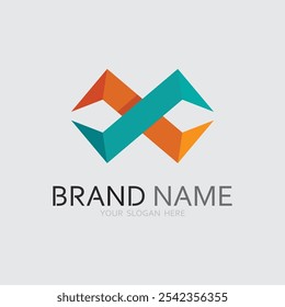 Business icon and logo design vector graphic 