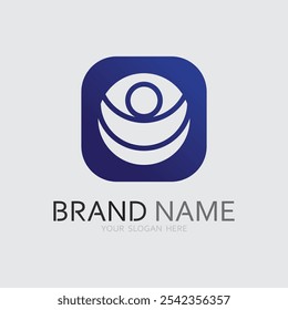Business icon and logo design vector graphic 