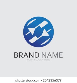 Ícone comercial e logotipo design gráfico vetorial 
