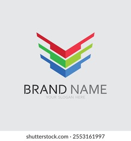 Business icon and logo design vector graphic 