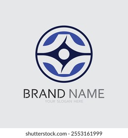 Business icon and logo design vector graphic 