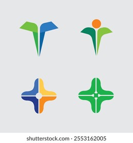 Icono de negocios y diseño de logotipo Vector gráfico 