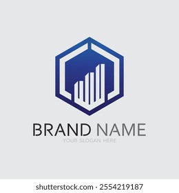 Business icon and logo design vector graphic 