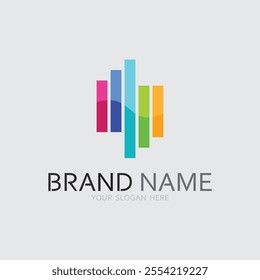 Business icon and logo design vector graphic 