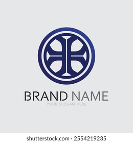 Business icon and logo design vector graphic 