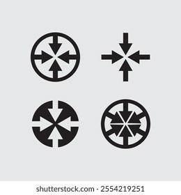 Business icon and logo design vector graphic 
