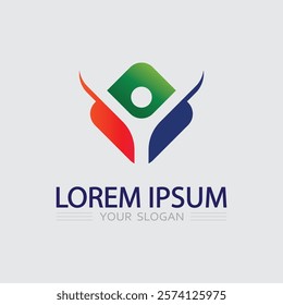 Business icon and logo design vector graphic 