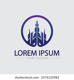 Business icon and logo design vector graphic 