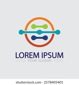 Business icon and logo design vector graphic 