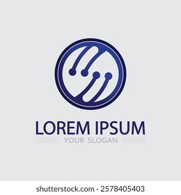 Business icon and logo design vector graphic 