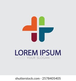 Business icon and logo design vector graphic 