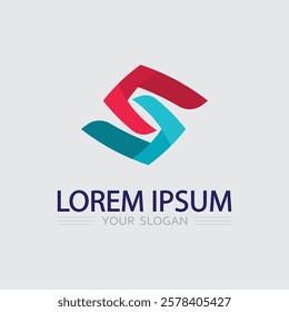 Business icon and logo design vector graphic 