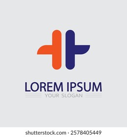 Business icon and logo design vector graphic 