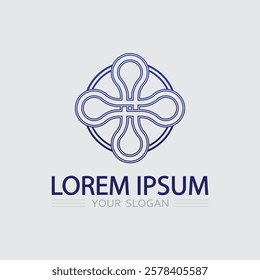 Business icon and logo design vector graphic 