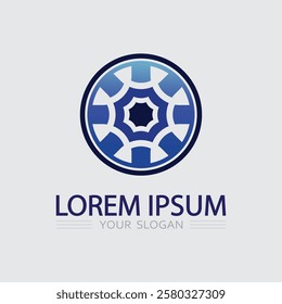 Business icon and logo design vector graphic 