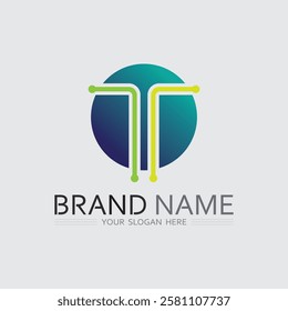 Business icon and logo design vector graphic 
