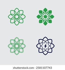 Business icon and logo design vector graphic 
