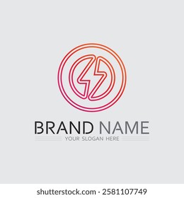 Business icon and logo design vector graphic 