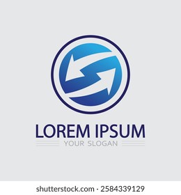 Business icon and logo design vector graphic 