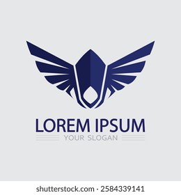 Business icon and logo design vector graphic 