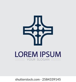 Business icon and logo design vector graphic 